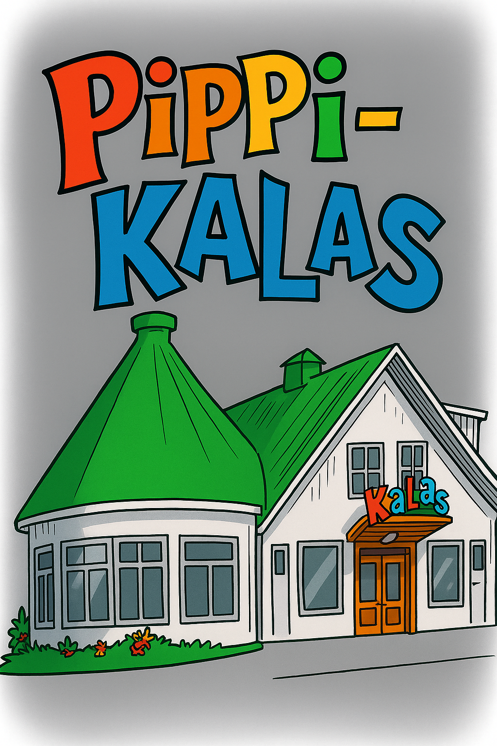 Affisch: Familjelördag - Pippikalas på Biografteatern